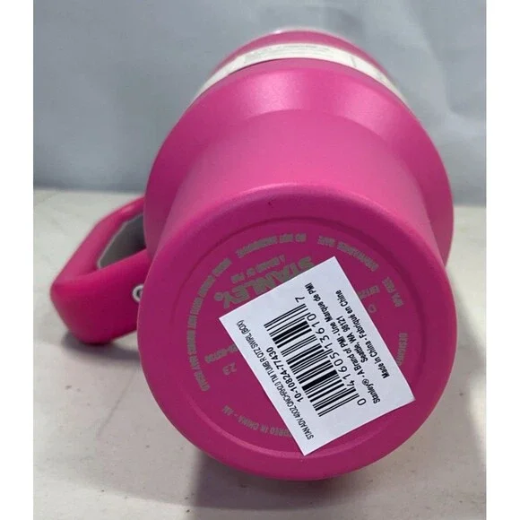 Stanley 40oz Quencher H2.0 FlowState Tumbler Rose Red Pink Sealed Cup NEW - Picture 7 of 8